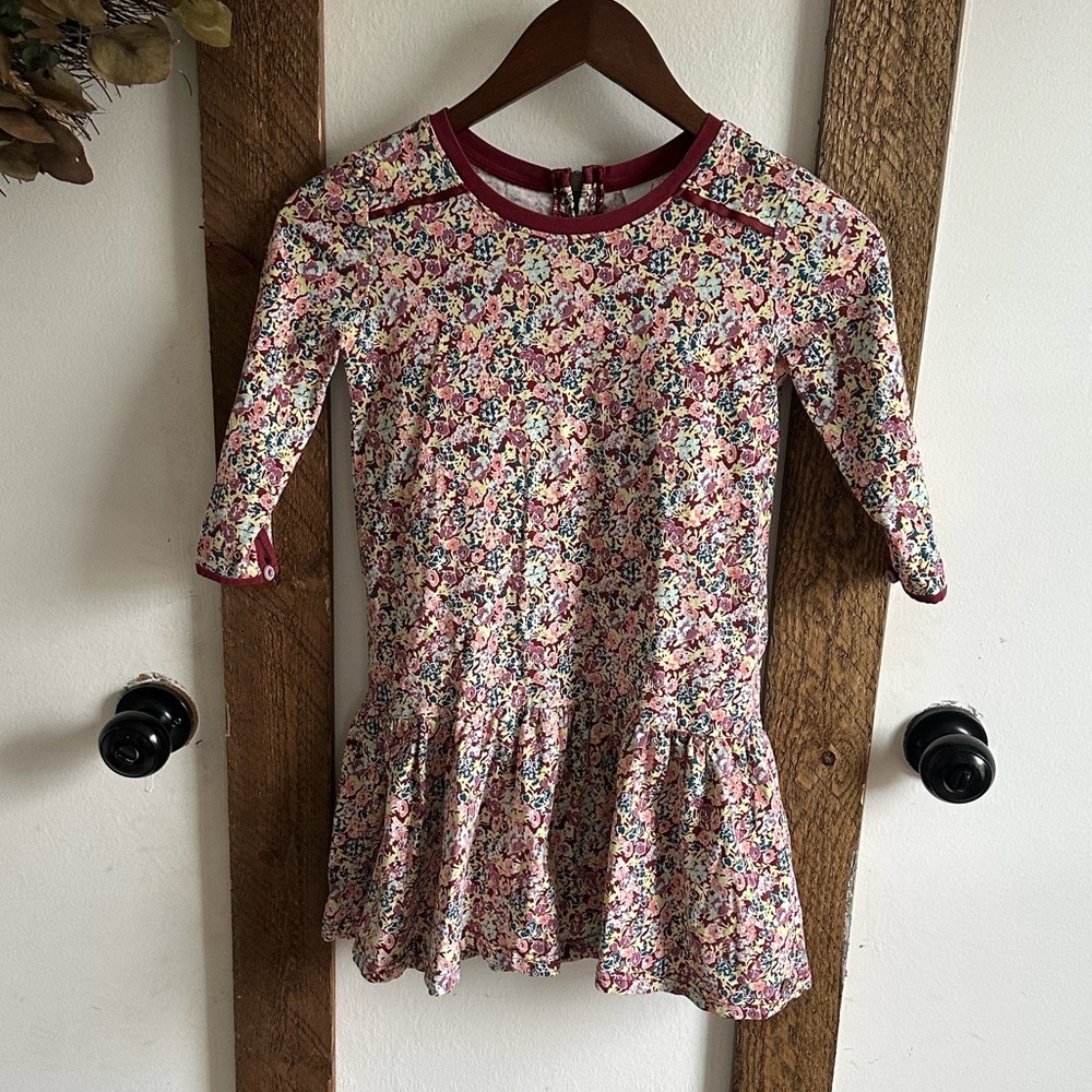 Matilda Jane Floral Dress Girls Size 8 EUC - Picture 3 of 13